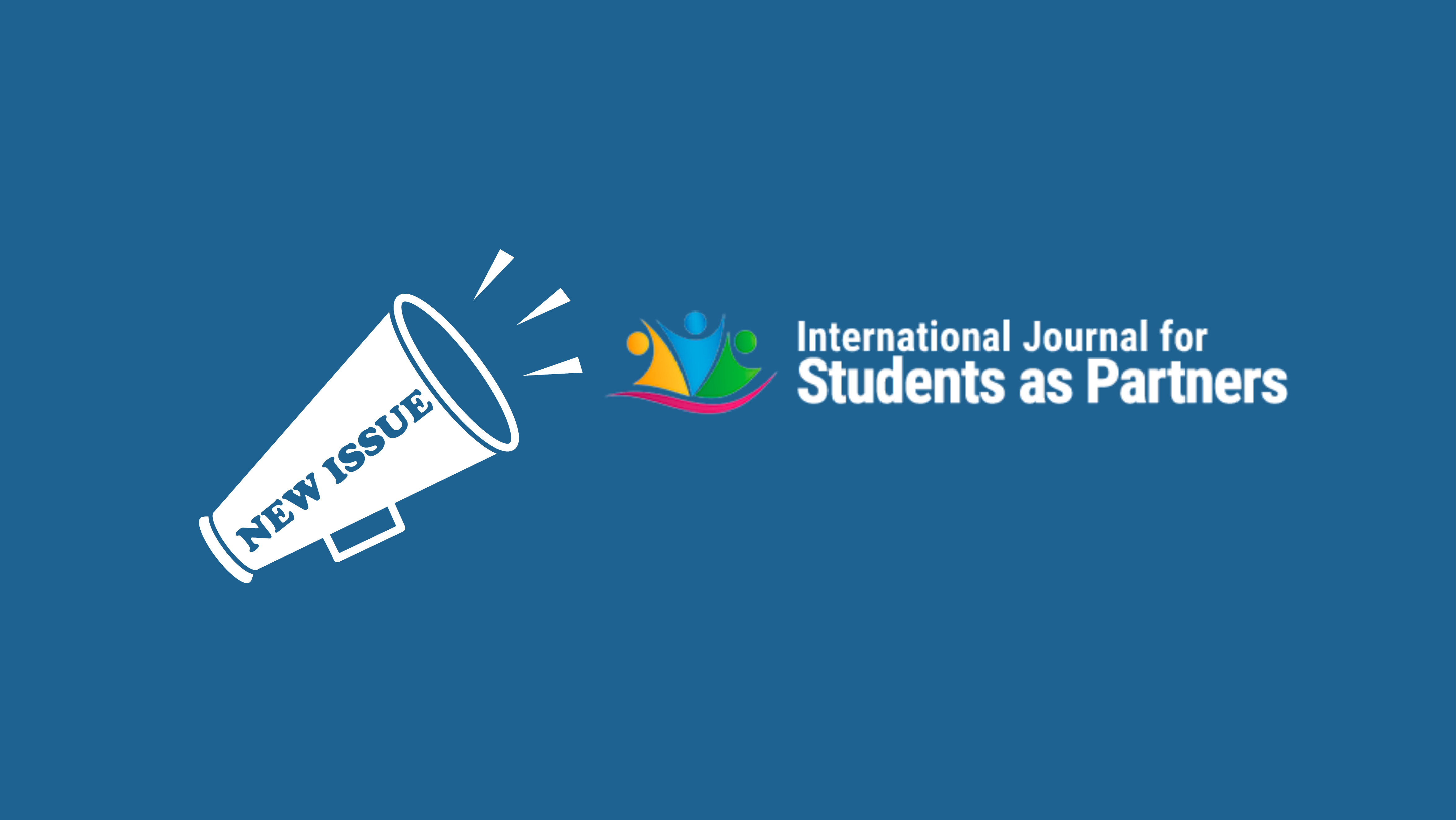 Graphic illustrating a new issue of a journal