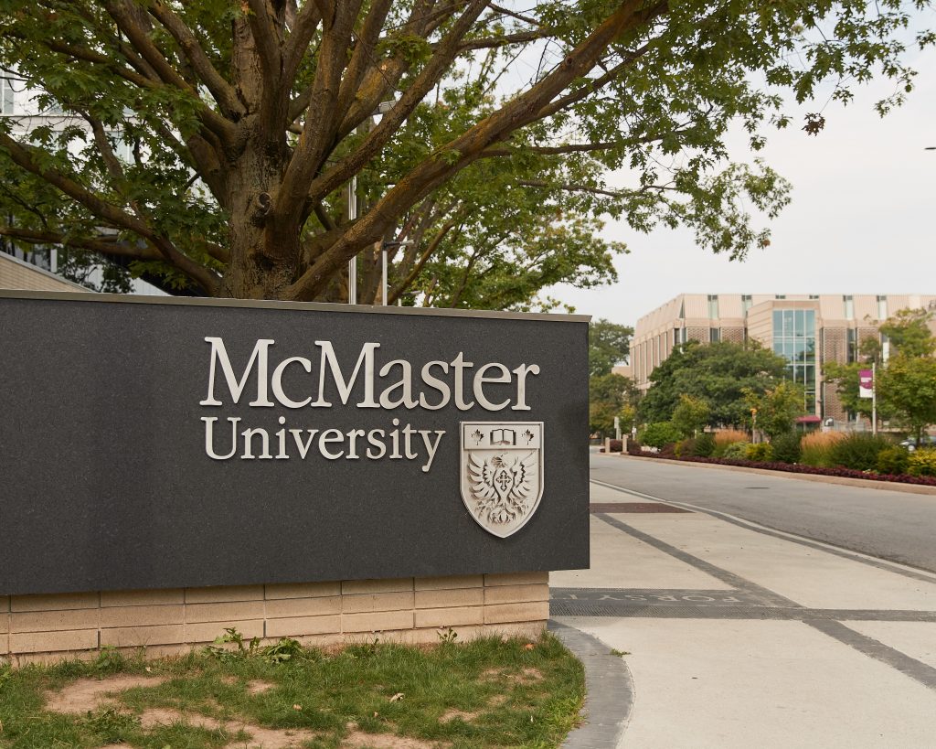 McMaster Sign