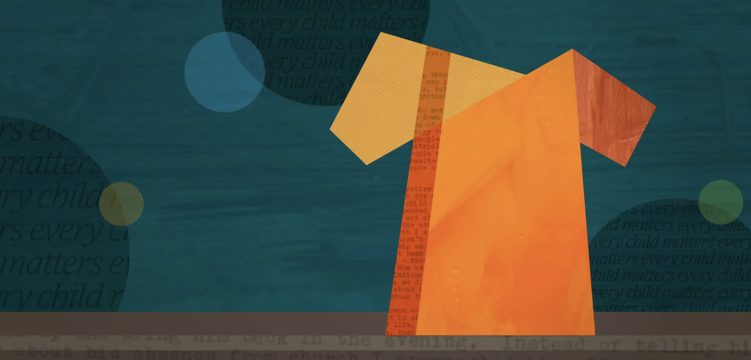 Graphic image of an orange tshirt.