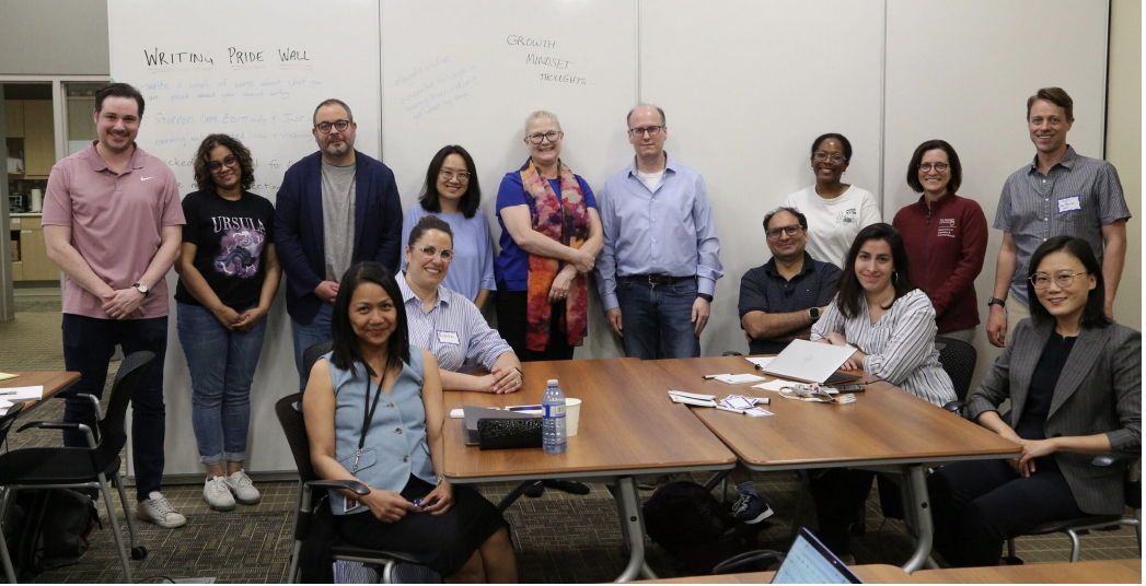 Group photo of the participants on June 12 of the Summer Writing Retreat.